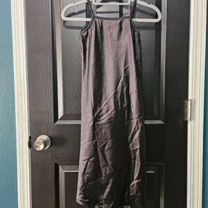 Black lyrical contemporary dress brand unknown size unknown approx adult small